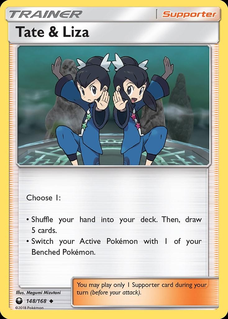 Pokemon Tate & Liza (148/201) Celestial Storm MP