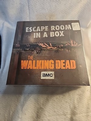 The Walking Dead Escape Room zombie AMC New in a Box Board Game Sealed 