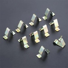 10Pcs Sliver Car Door Trim Panel Lining Clips Retainer Rivet Auto Fastener