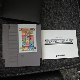 Track & Field II 2  NES Nintendo Entertainment System. CIB Box, Cart, Manual. 