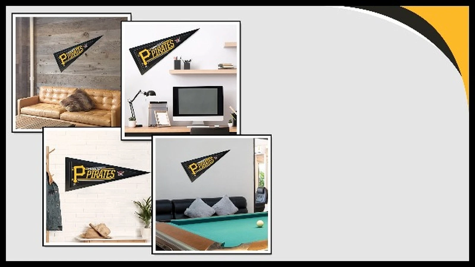 Pittsburgh Pirates Large Pennant - thumbnail 5