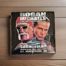 2005 WWE Summerslam Hogan vs Michaels Pay-Per-View Event Large Pizza Box