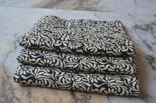 5 Yard New Hand Printed Fabric 100 Cotton NO DUTY CHARGES 100 ZK-371