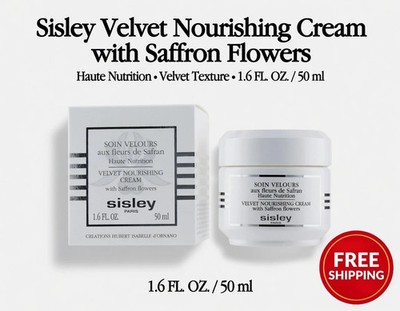 Sisley Velvet Nourishing Cream With Saffron Flowers 1.6oz / 50ml - New In Box