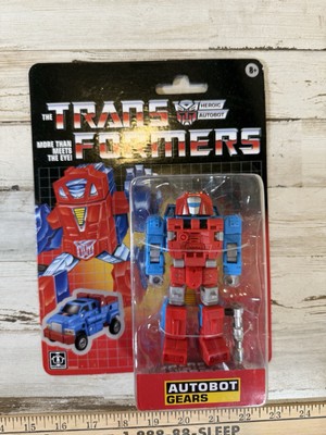 Transformers Retro G1 Autobot Gears Walmart Exclusive MOC Hasbro NEW SEALED