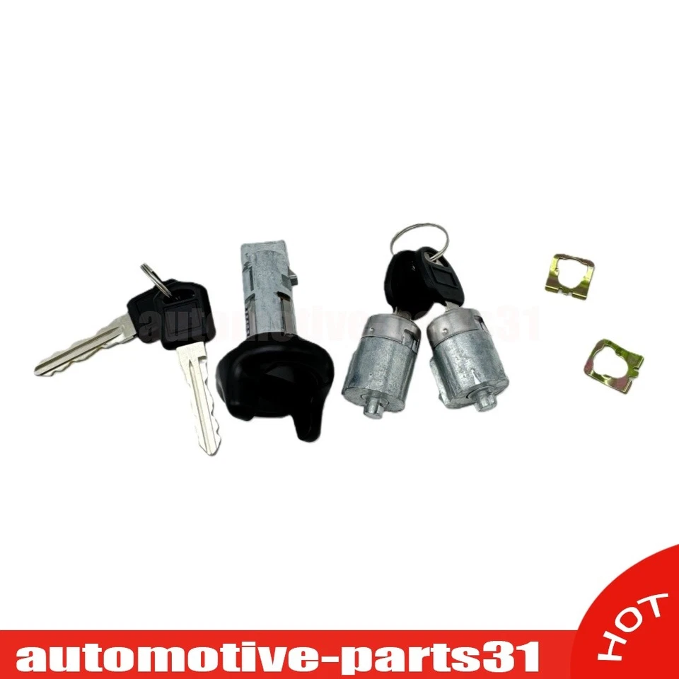 26049532 Juego de cilindros de encendido y bloqueo de puerta para camioneta Chevy C/K 1995-1997 Foto 2 de 4