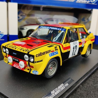 SOLIDO FIAT 131 ABARTH RALLYE MONTE CARLO 1980 MOUTON/ARRI #12 1:18 NEU BOX