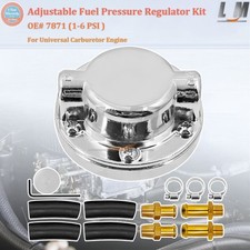 1-6 Psi Universal Adjustable Fuel Pressure Regulator Kit For Carburetor Engine