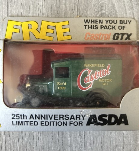 3 x Vintage Boxed Lledo Model Castrol Motor Oil Die Cast Gtx Car Van Truck - Picture 4 of 8