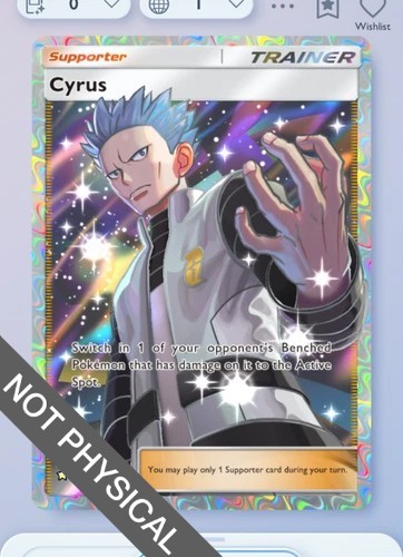 Pokemon TCG POCKET - Cyrus Full Art 2, Space-time Smackdown, English | eBay Pokemon TCG POCKET - Cyrus Full Art 2, Space-time Smackdown, English | eBay