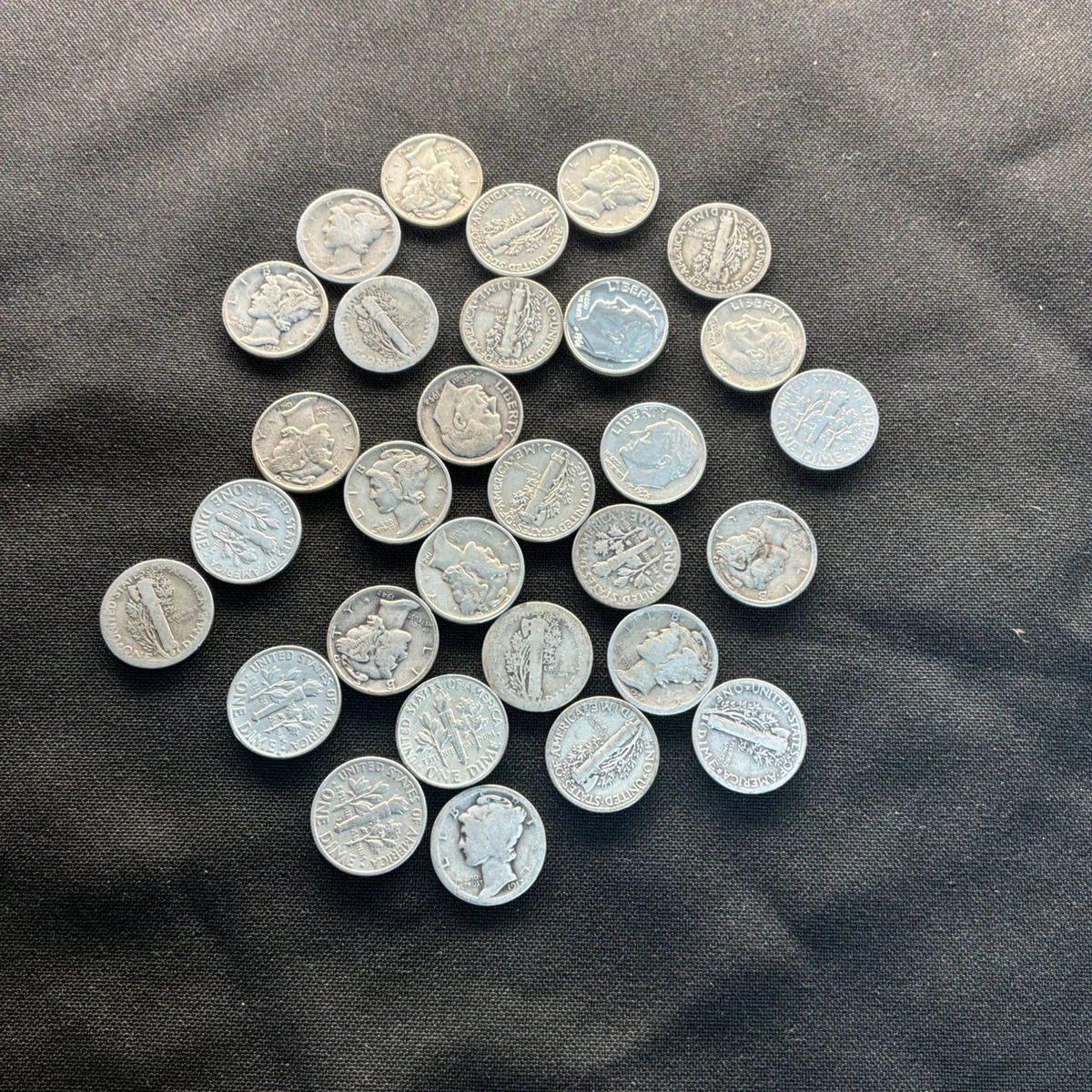 Silver 1964 Roosevelt Dimes (1946-Now) for sale | eBay