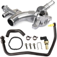 Upgraded Aluminum Coolant Housing Compatible with 2011-2020 Chevrolet Cruze Soni