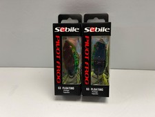 Sebile Pilot Frog 63 Floating Fire Tiger Lure Lot