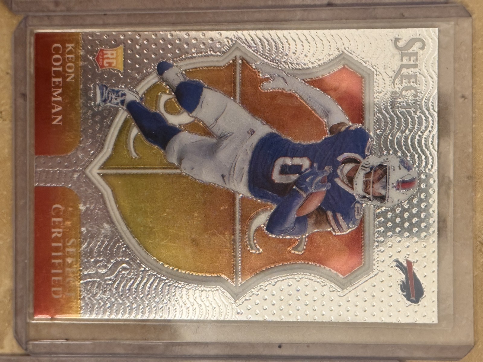 2024 Panini Select - Select Certified Rookies Keon Coleman #13 Silver Prizm (RC)