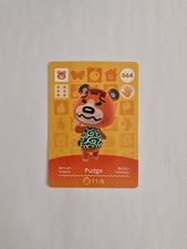 064 Pudge Amiibo Card Series 1 Animal Cros...