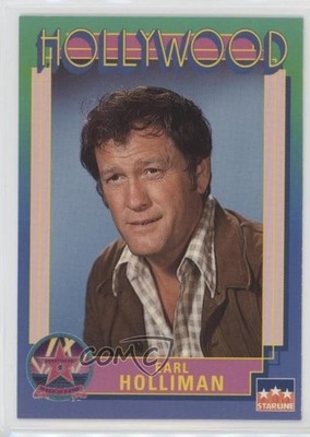 1991 Starline Hollywood Walk of Fame Earl Holliman #130 a8x