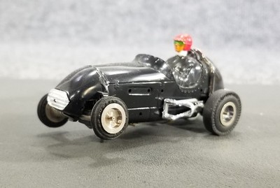 Vtg Strombecker 1/32 Scale Slot Car Midget Racer Made in Japan Black Works