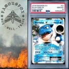 2016 POKEMON XY EVOLUTIONS #21 BLASTOISE EX PSA 10 GEM MINT POKÉMON