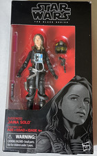 RARE Hasbro Star Wars Black Series Jaina Solo 6  Action Figure  C3737 New Sealed