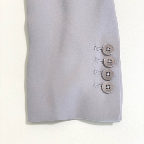 Aritzia Babaton Demy Blazer XXS Lilac Grey Jacket Notch Lapel Button Front NEW - Picture 11 of 16