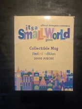 Disney Collectable Mug W/Box IT'S A SMALL WORLD Disneyana Convention 2000 