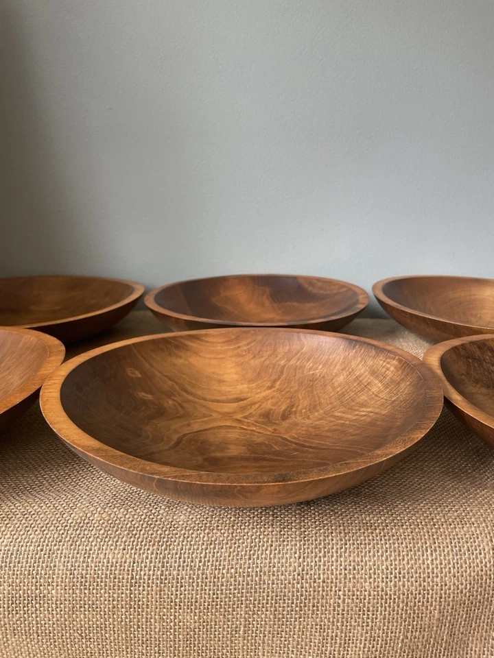 Set of 6 Weston Bowl Mill Salad Bowls ~ Weston VT - Image 2 of 4