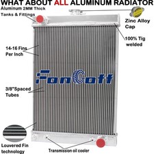 3row Aluminum Radiator For 1930-1950 1943 Chevy Cars 30s 40s 50s Hot Rod At. 3row Aluminum Radiator For 1930-1950 1943 Chevy Cars 30s 40s 50s Hot Rod At.