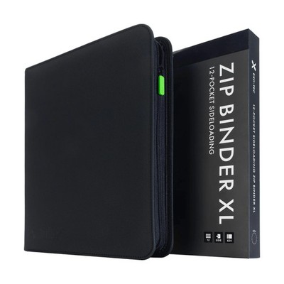 zip card binder MintKeeper - 9 Pocket Premium Zip Trading Card Binder