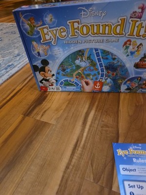 Disney Eye Found It Hidden Picture Family Game Wonder Forge 2013 100% Complete 