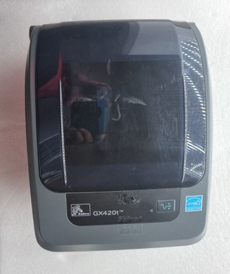 Zebra GK420t Thermotransfer Etikettendrucker + Netzteil