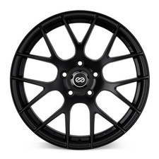 Enkei 467-880-8045bk Black Raijin 18x8 Wheel 5x100mm Bolt Pattern 45mm Offset
