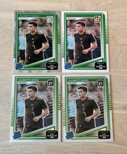 (4) 2025-26 Donruss FIFA World Cup #214 Gilberto Mora Rated Rookie Cubic + Optic