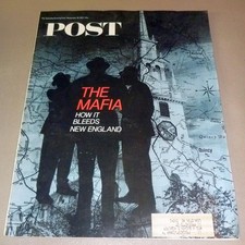 Saturday Evening Post Nov. 18, 1967 - New England Mafia, Raquel Welch