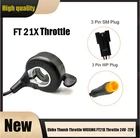 FT21X Thumb Throttle 12V for Ebike 36V 48V 52V 72V Electric Bike Controller HAU