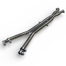 Edelstahl 3 " Auspuff Kreuz Über X Rohr Set Für 05-13 Chevy Corvette C6 V8