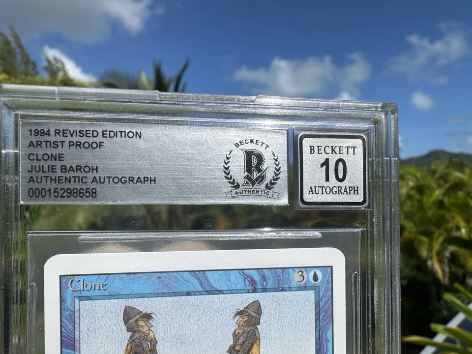 CLONE, ARTIST PROOF, REVISED, 1994 MTG, JULIE BAROH, BAS 10! - Image 3 of 4
