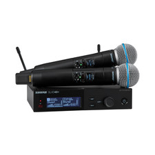 Shure SLXD24D /58-G57 Digital 2-Channel Mic System w/ SM58 G57: 470 - 608 MHz 