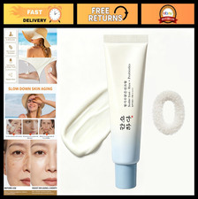 Organic SPF 50 Sunscreen, Korean Sunblock for Face  Body, No White Cast, Trave