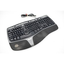 Microsoft Natural Ergonomic Keyboard 4000 v1.0 - TESTED WORKING - NO RISER/FE