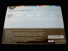 CREATIVE MEMORIES Milestones album Kit; Jewel & Primary Vacation  4.5x6.5.