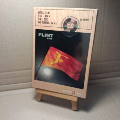 Flint - Aim 4 (Single) (Wood Box, Mini-CD) SEALED!