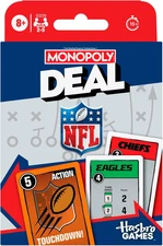 Monopoly Deal NFL Edition Game | Officially Licensed NFL Card Game for Families 