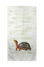 Betsy Drake Happy Turtle Beach Towel