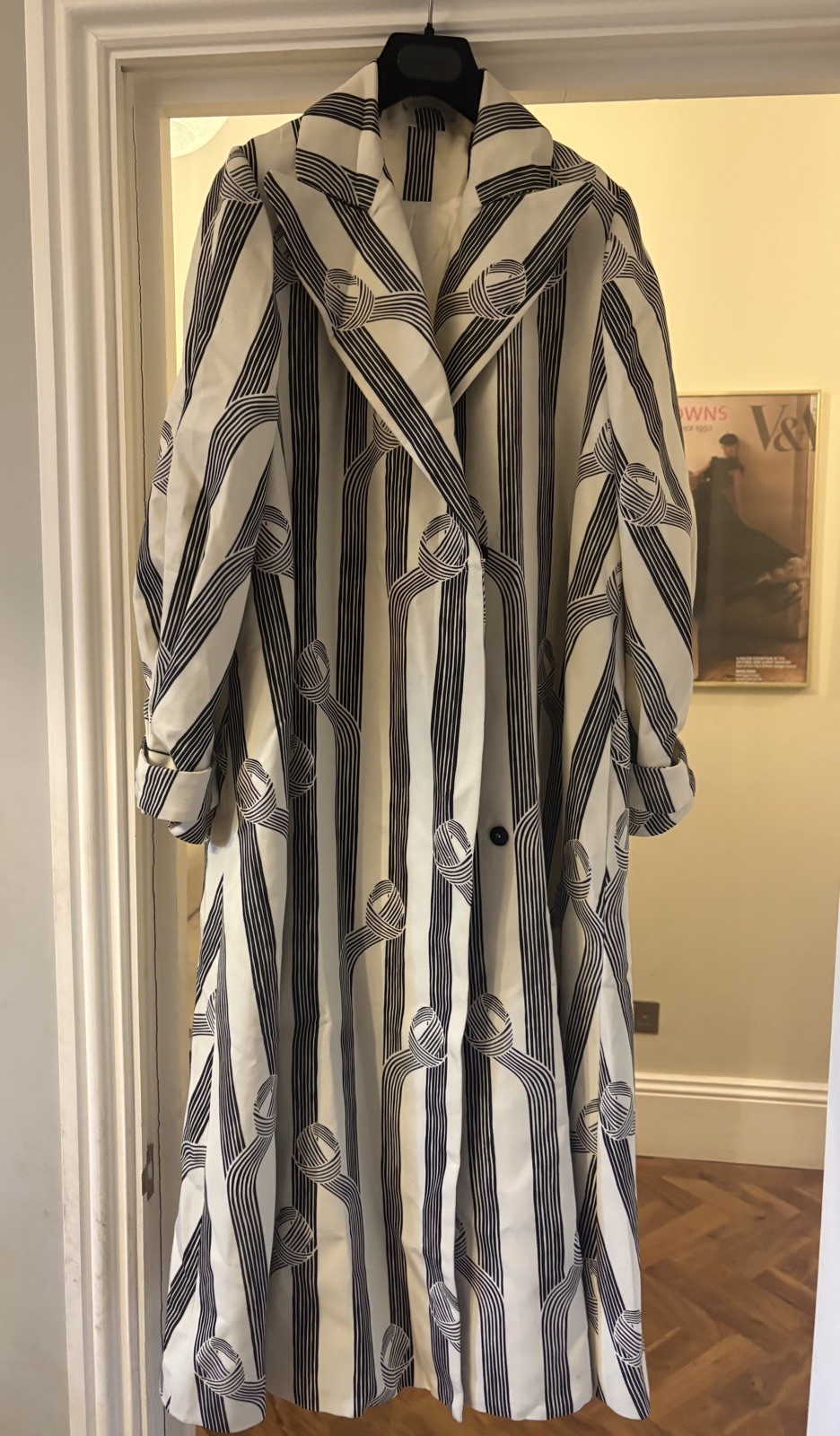 Emilia Wickstead Rope Opera Coat. UK S
