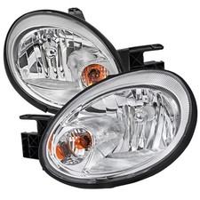 For 03-05 Dodge Neon Chrome Headlights Upgrade Replacement Lamp For 03-05 Dodge Neon Chrome Headlights Upgrade Replacement Lamp