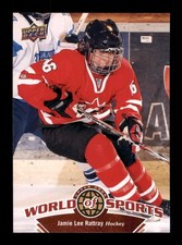  164 Jamie Lee Rattray  Canada 2010 Upper Deck Hockey Sports Trading Card 