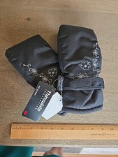 Thinsulate 40 gram mitten black kids 8-12 Yrs Insulated gloves See All Pics/Desc