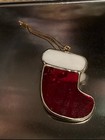 Red stocking Christmas ornament — photo 2