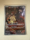 Pokémon TCG Team Rockets Meowth Card 203/182 Destined Rivals
