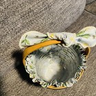 Longaberger 1999 Daisy Basket with Liner, Protectors Fabric Tie & Tie On — photo 2